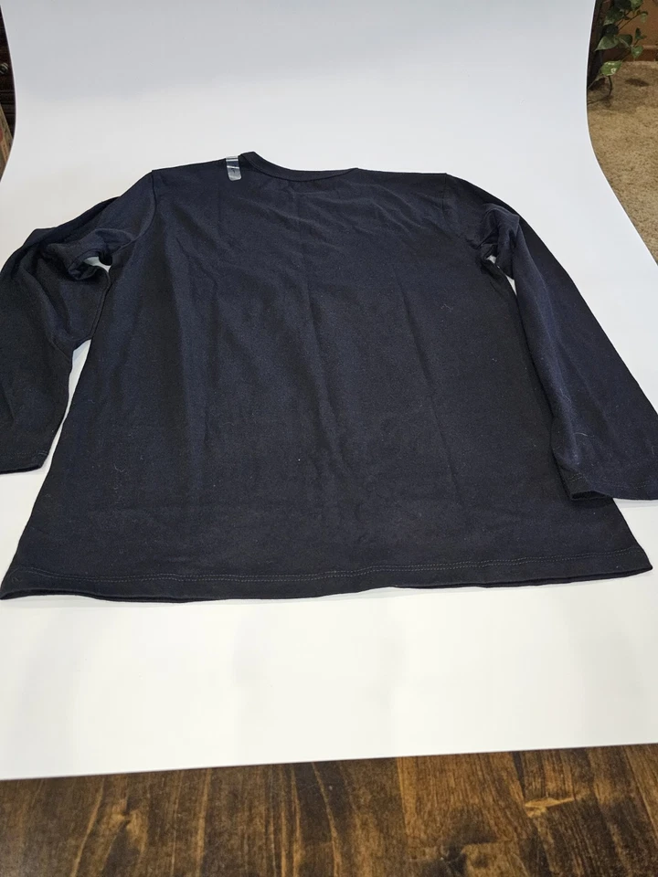  Camisa de manga larga con tema de Halloween para niños esqueleto que brilla en la oscuridad talla L nueva con etiquetas Foto 4 de 4