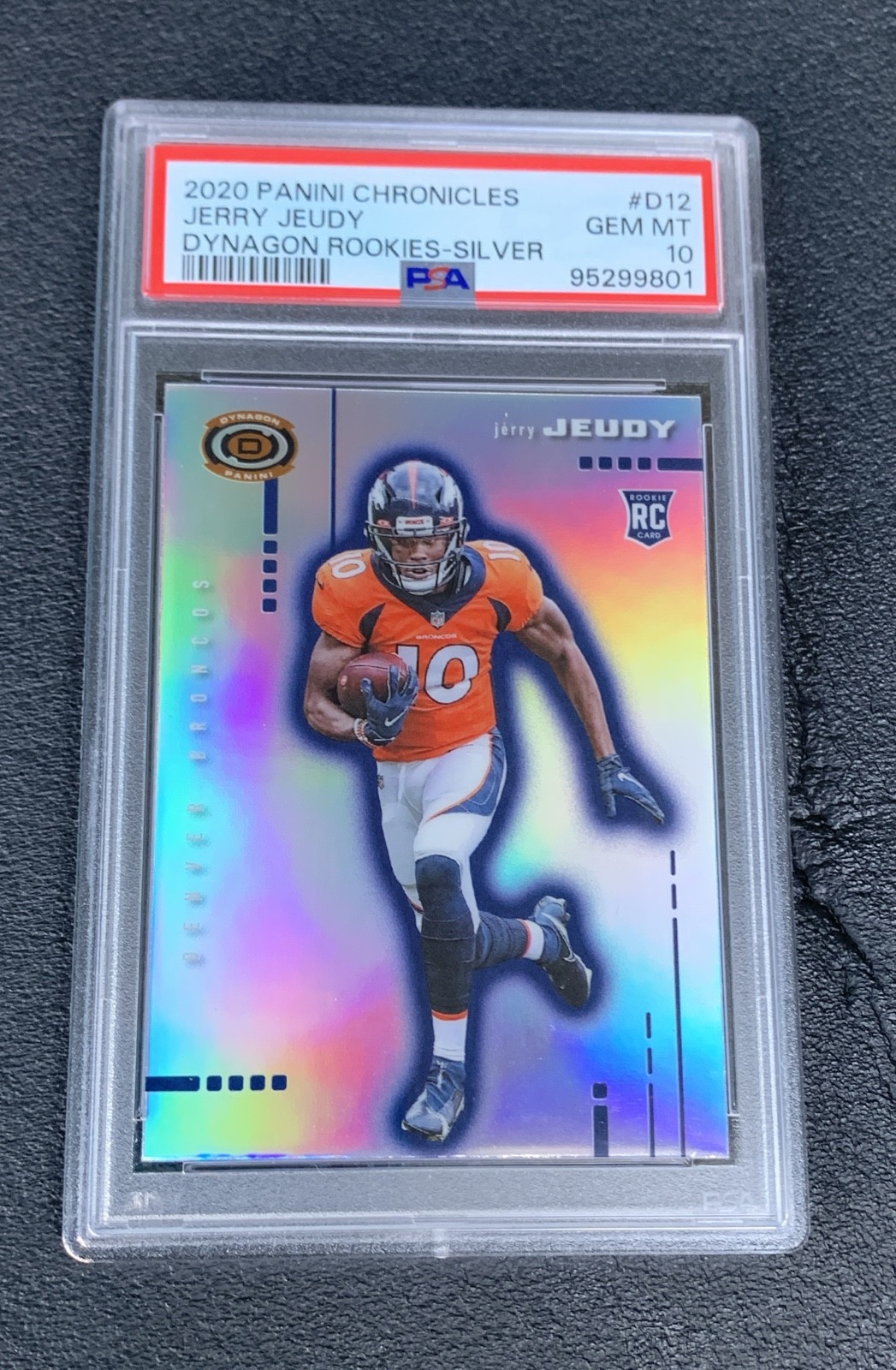 Jerry Jeudy Panini Chronicles Dynagon Rookies #D12 Silver