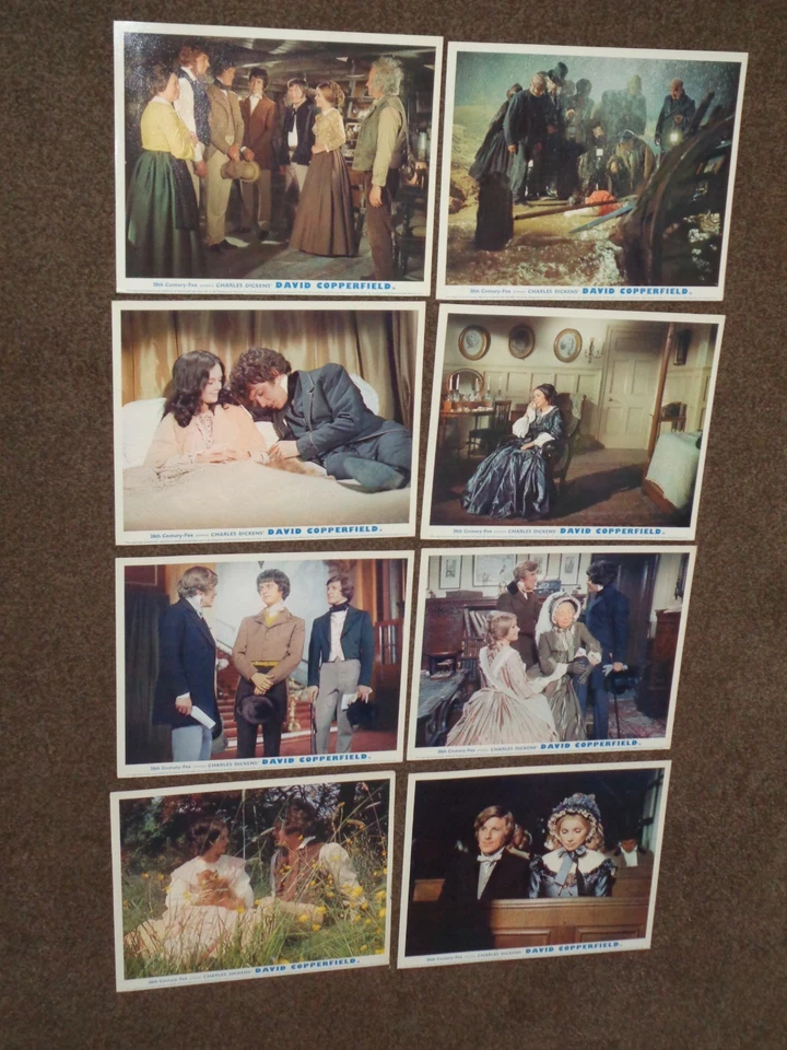 Ralph Richardson - David Copperfield - 1969 UK Lobby Card Set (Robin Phillips) - Image 1 of 1