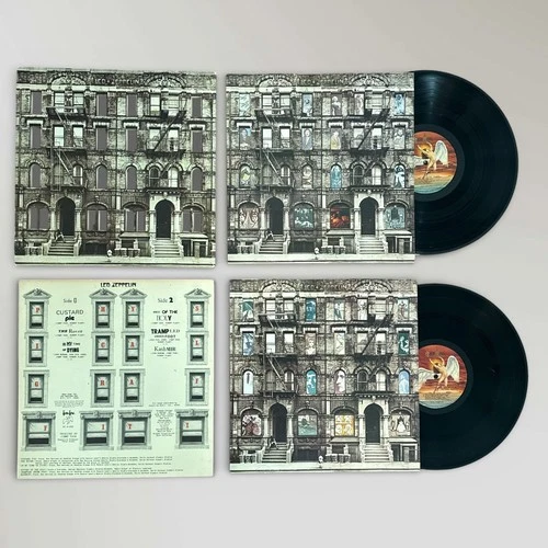 LED ZEPPELIN Physical Graffiti Vintage Vinyl Double LP Set