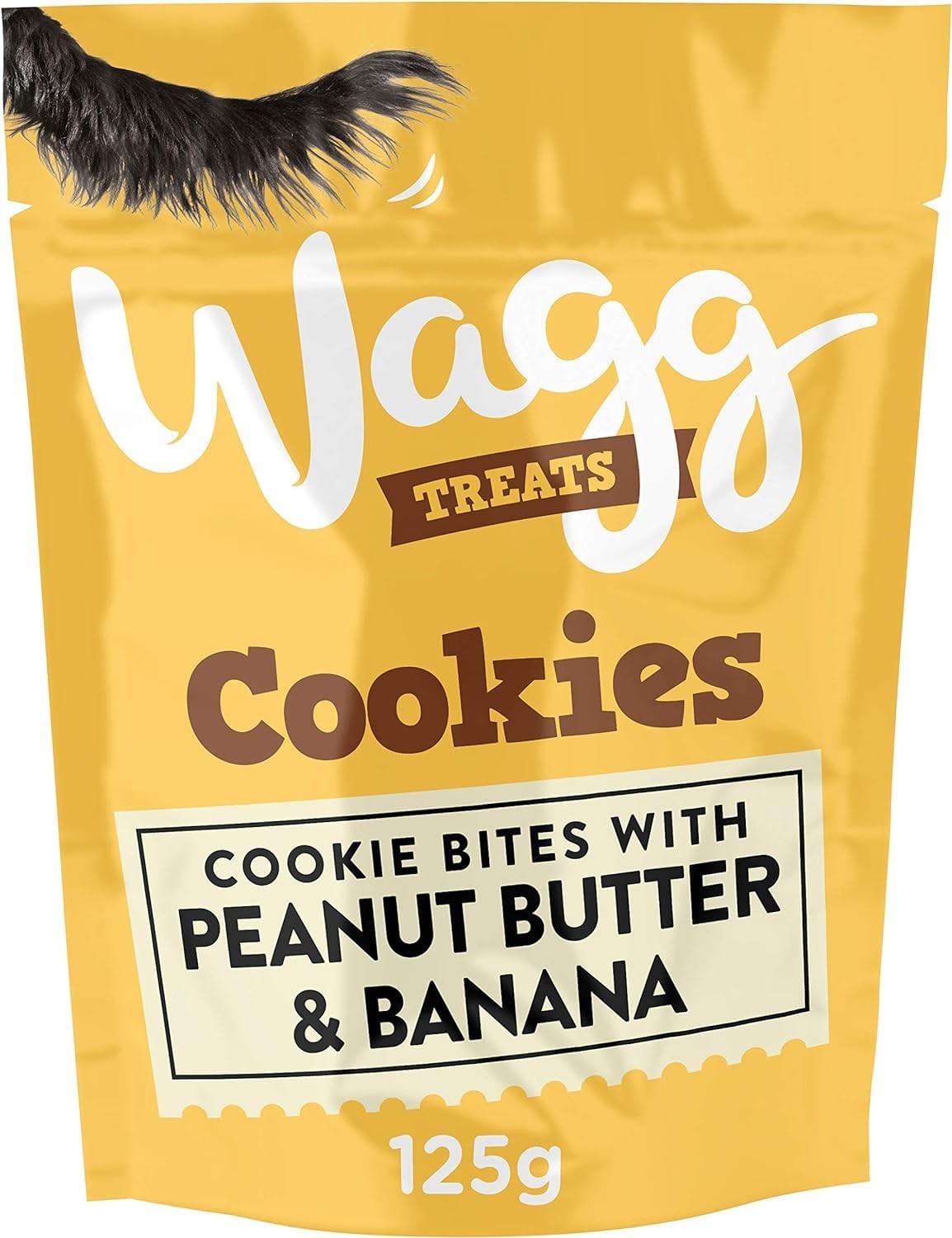 Cookie Bites Peanut Butter  Banana Dog Treats 125g Pack of 7 - Oven Baked