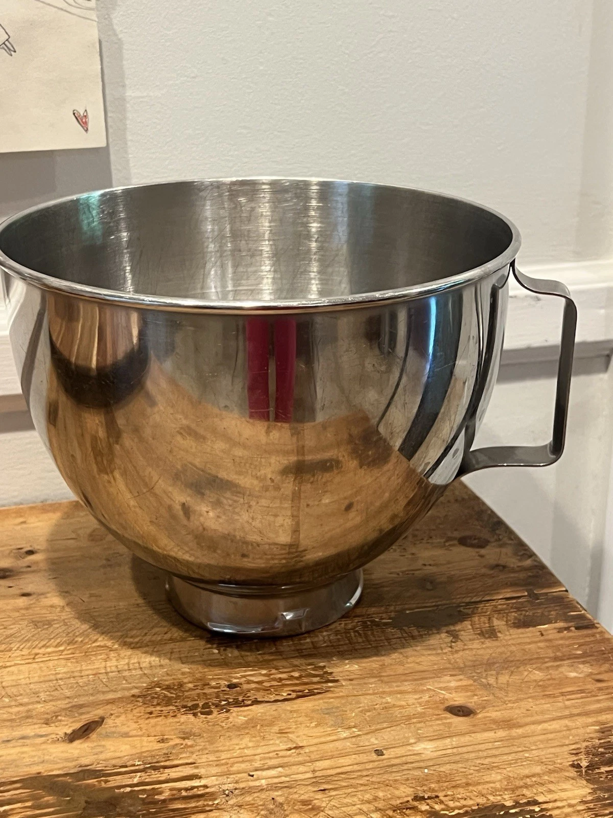 Kitchen Aid Stainless Steel K45 4.5 Quart Mixing Bowl for KitchenAid Stand Mixer