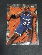 1996-1997 Fleer Hardwood Leaders Shaquille O’Neal No NAME ERROR / MAKE MISPRINT