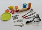 Vintage 1960s Barbie ‘Learns to Cook’ & ‘Hostess’ Accessories & Extras Mattel
