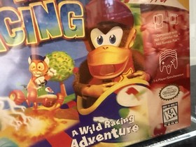 Diddy Kong Racing Nintendo 64 VGA 85 + NM + Factory Sealed New 1997 Vintage 