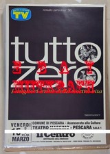 RENATO ZERO – 1996 POSTER TOUR TUTTO ZERO PESCARA – 70 x 100-OTTIMO STATO - RARO