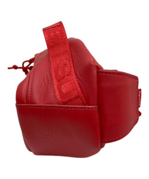 バッグ 23AW Supreme Leather Waist Bag Red SUPREME Leather Waist Bag Red | eBay