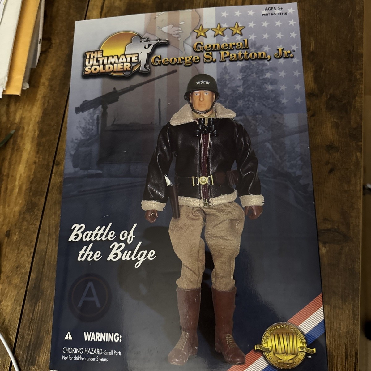 General e S. Patton フィギュア 21st Century Toys Ultimate Soldier Battle of The Bulge