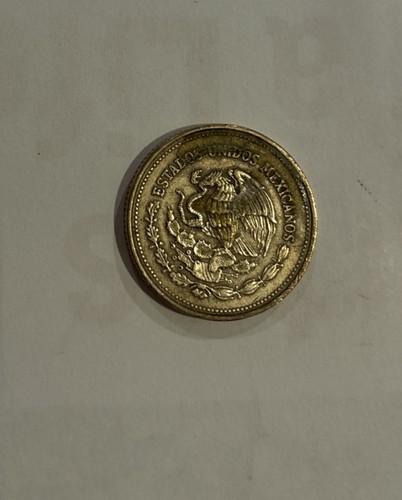 Moneda de bronce mexicana rara genuina de 1000 pesos de México 1989 artículo 1547 - Imagen 4 de 4