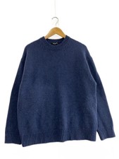 GALERIE VIE Knit Sweater Thick M Wool NVY 23-02-94-02503