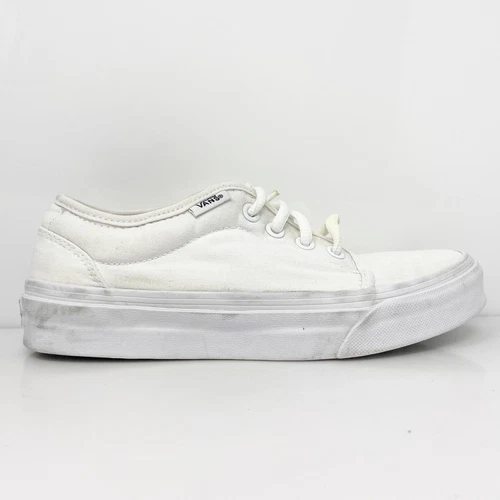 Scarpe sneakers casual Vans unisex classiche TC6D bianche taglia M 4 5 W 6