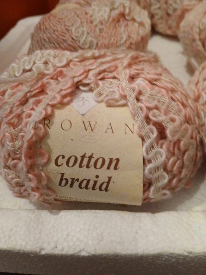 Rowan Cotton Braid Yarn Cotton Viscose Linen 50g 55 Yards 6 #351 - Image 2 of 2