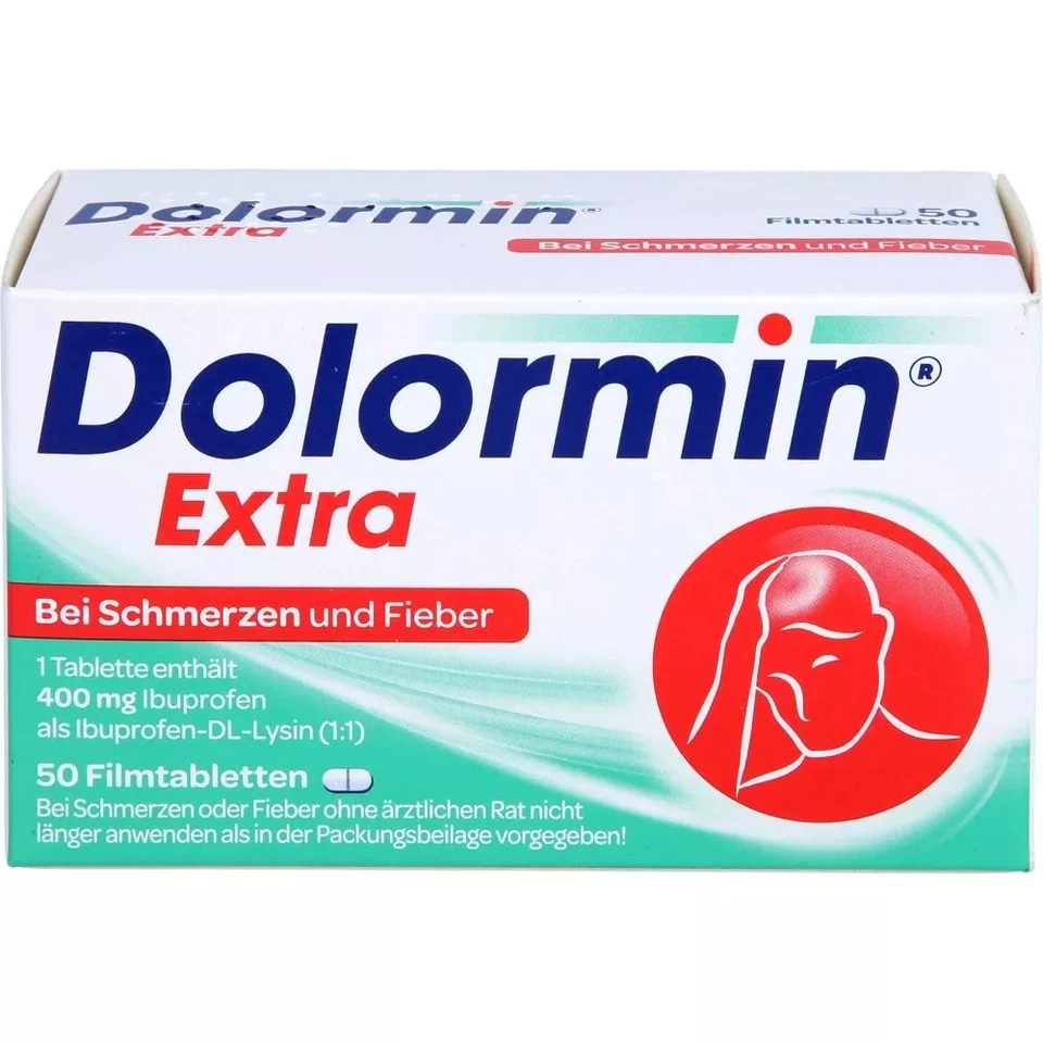 KENVUE GERMANY GMBH (OTC) DOLORMIN extra Filmtabletten 50 St PZN 02400229#