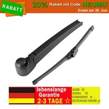 Wischerarm Hinten Set kompatibel mit VW Passat Variant 3C5 05-10 Heckwischer Arm
