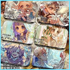 6Pcs/Set Anime Pin Rectangle badge Cute Brooch Cosplay Decoration gift
