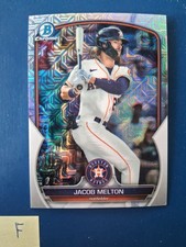 2023 Bowman Chrome Mojo Refractor Jacob Melton #BCP-196 Houston Astros