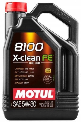 MOTUL 8100 X-CLEAN FE 5W30 - 5L