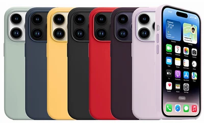 Coque Silicone Magsafe Compatible iPhone 14 / 14 Pro / 14 Plus / 14 Pro Max