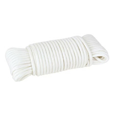 1/8 In. X 50 Ft. White Paracord Rope Free Shipping New