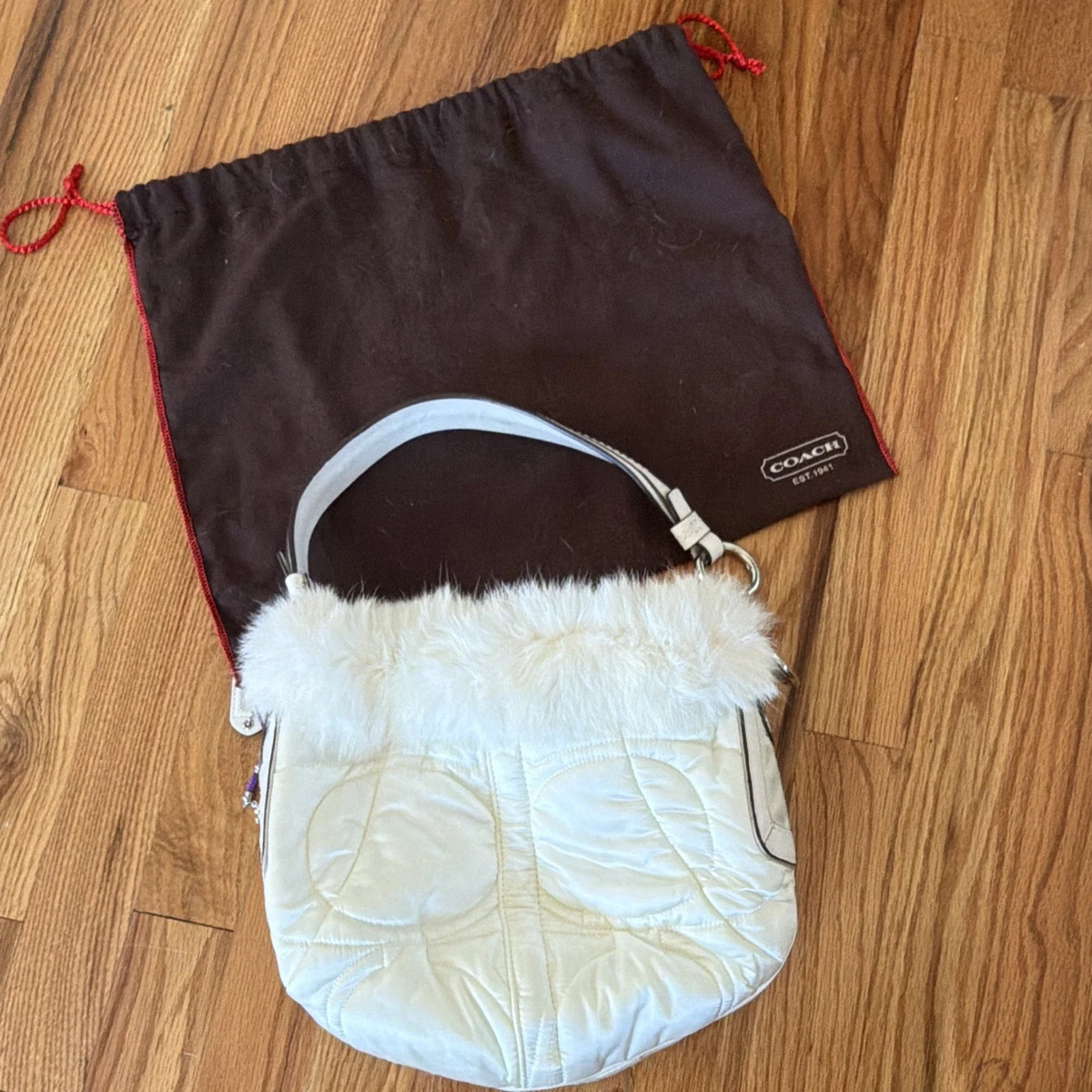 Coach White Bags &