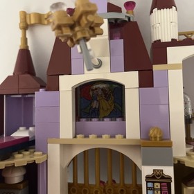 LEGO Disney Belle's Enchanted Castle The Beast Cape Missing The Rest Is Encluded