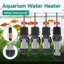 hygger LED Aquarium Fish Tank Heater Rod Heating Adjustable up to 5/10/16/26 Gal
