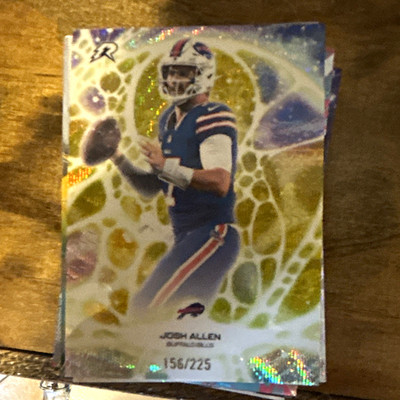 2026 Topps Resurgence Josh Allen yellow Protonyx  156/225 SP
