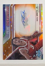 22-23 Bowman U Chrome - Prime Chrome Signatures Nick Smith Jr. PCS-NS Orange /25