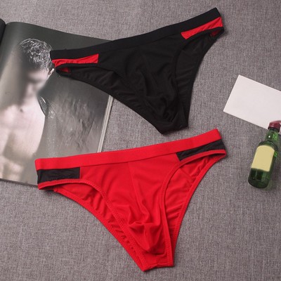 Schwarz Nylon Mesh G String Tanga Unterwäsche für Männer Sexy und Bequem