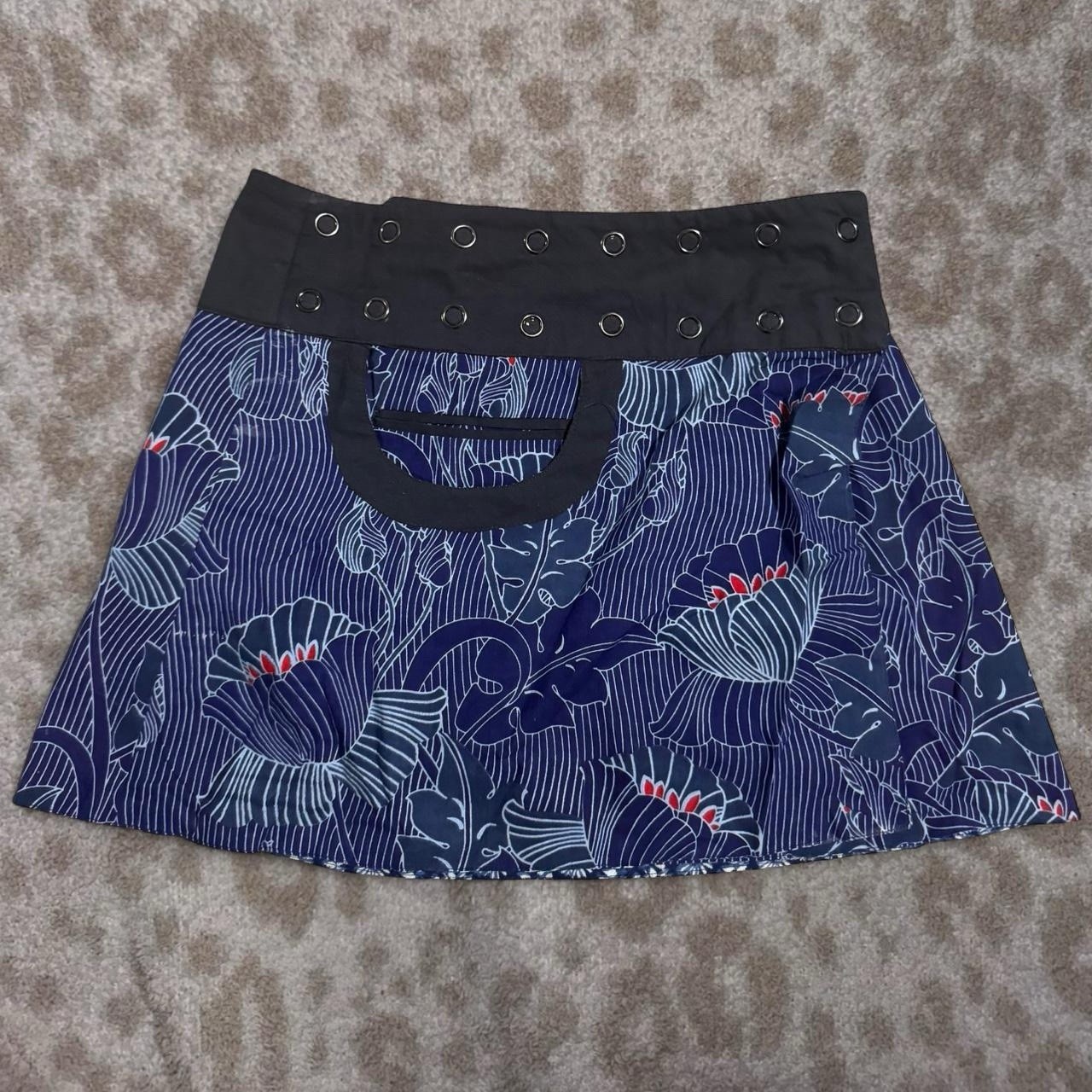 Reversible Adjustable Snap Button Cotton Sporty M… - image 1