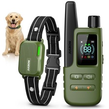 Dog Shock Collar - 4500FT Dog Training Collar with Remote, IPX8 Waterproof El...