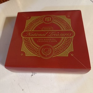 2024 National Treasures Baseball Box EMPTY BOX NO CARDS