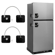 2PCS Keyed Refrigerator Lock Keep Kids Out Stop Food Theft, Secure Your Fridge