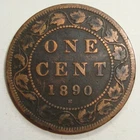 1890 Canada Large Cent — photo from another recent sale