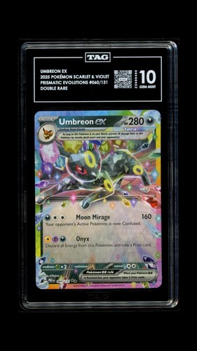 Umbreon ex graded TAG 10 for sale on eBay