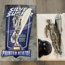 Silver Surfer CHROME Full Sized OPEN HAND Statue Bowen Fantastic Four RARE