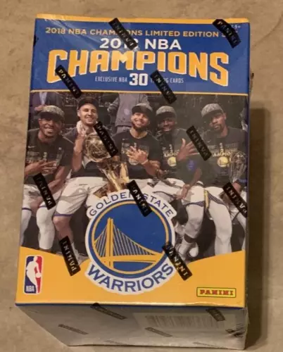 2018 Champions Panini NBA Golden State Warriors NEW Factory Sealed Box Set