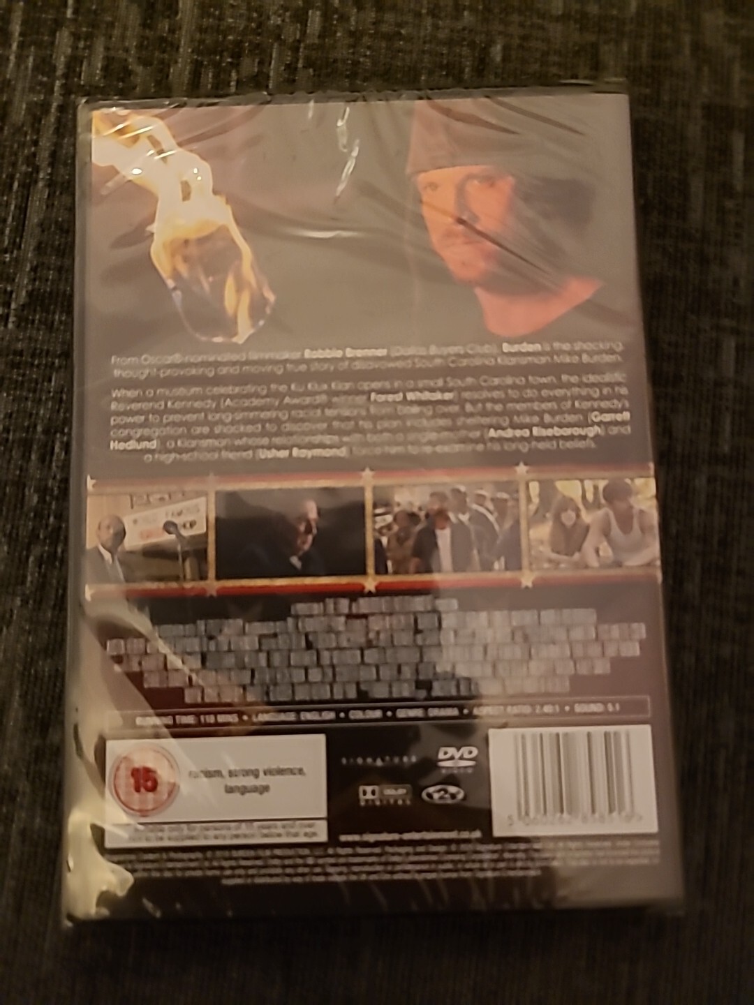 BURDEN (TRUE STORY) FOREST WHITAKER GARRET HEDLUND BRAND NEW SEALED eBay