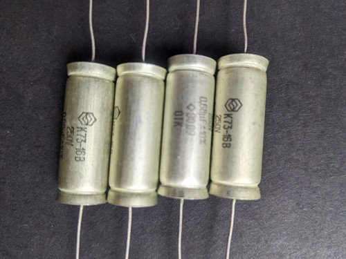 0,68uF 250 V Kondensatoren K73-16 Menge 4 Stck. UdSSR Militär - Bild 7 von 8