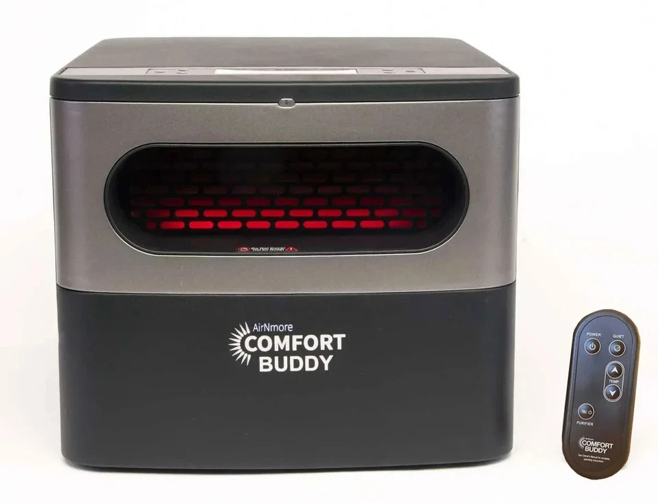 AirNmore Comfort Buddy Infrared Space Heater - Image 2 of 4