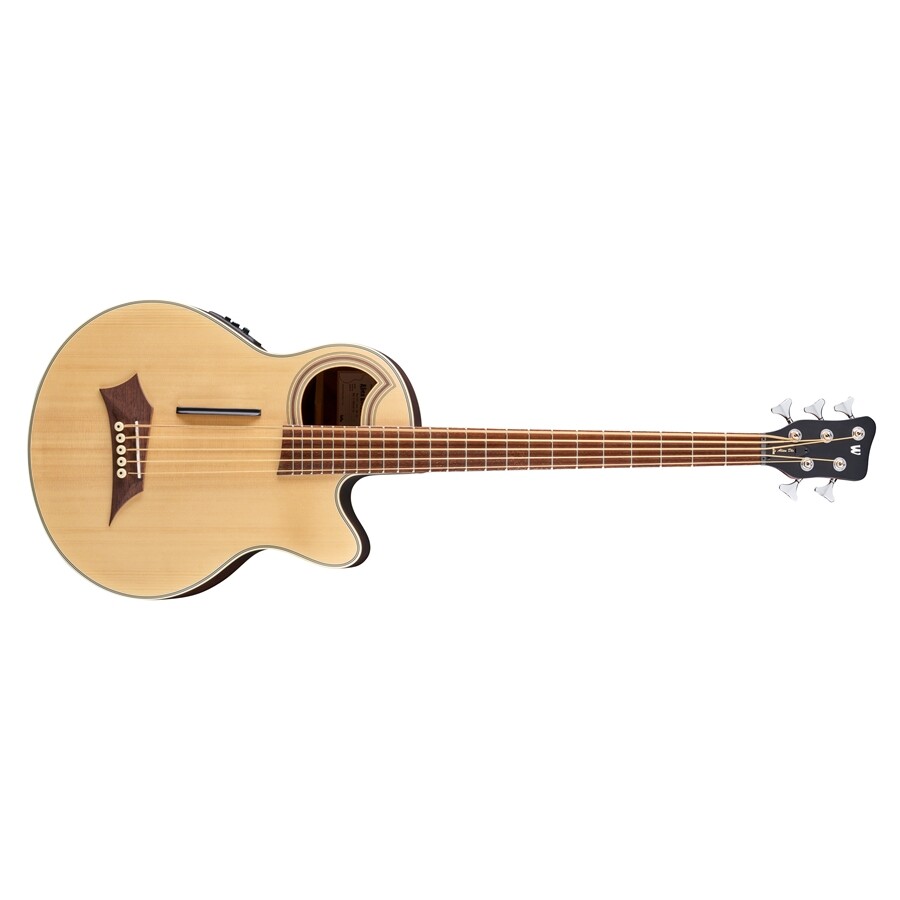 WARWICK ALIEN DELUXE 5 NATURAL BASSO ACUSTICO NUOVO !!