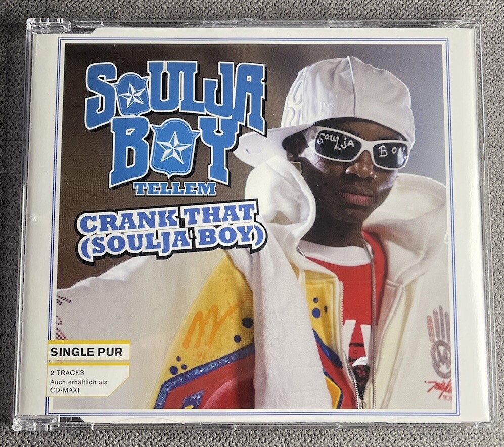 Soulja Boy - Crank That SINGLE MAXI CD Travis Barker remix | eBay UK