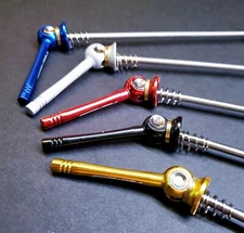 50g Titanium Bicycle Skewers QR Road-MTB Bike Ti Quick Release 9*135mm