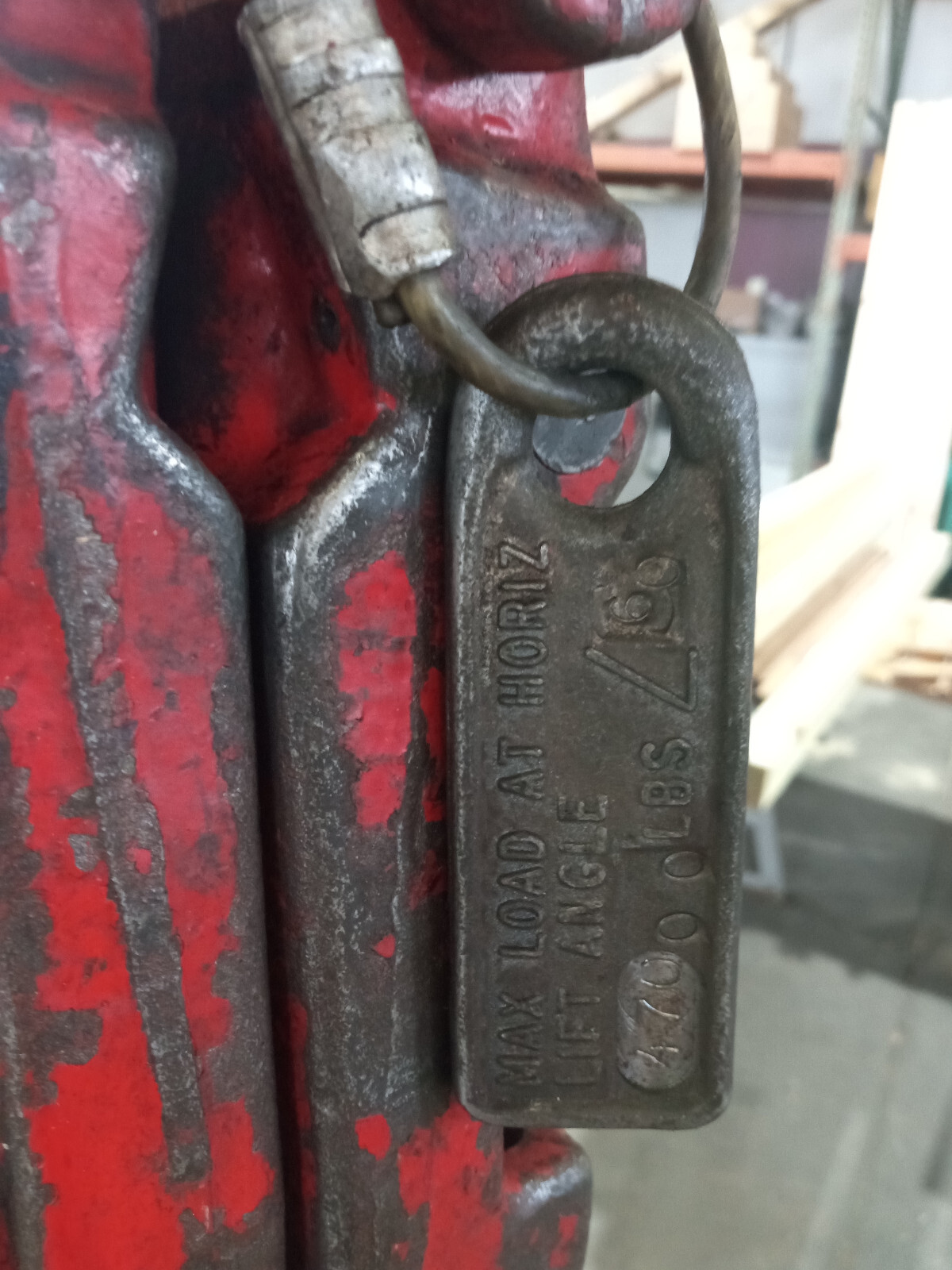 5/8" Chain Sling 9 ft 8 in reach 4 leg ACCO A8A alloy shortening