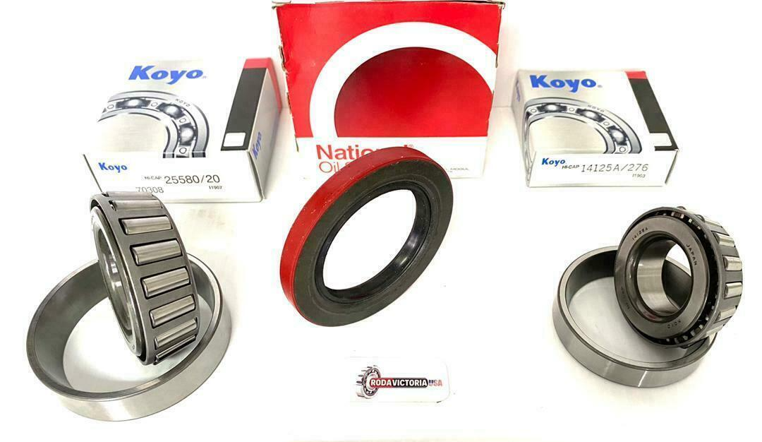 Cuscinetti Rimorchio Kit QBBC K3-210 Per Capacità 6k-7k Lb - Set Di 6, Include Guarnizioni 25580/20 14125A/14276 Kit Riparazione Mozzo Rimorchio QBBC - Foto 13