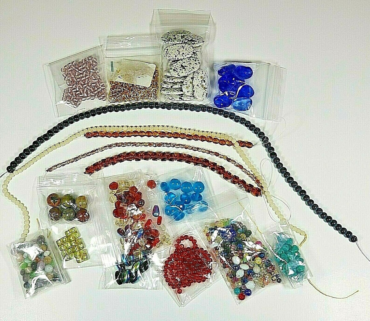 Beads Jewelry Making Supplies 12 oz Includes Metal Jump Ring Mix 