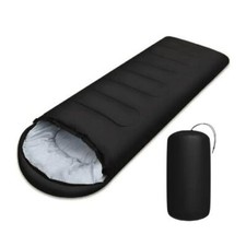 Double Sleeping Bag with 2 Pillows, 220 x 150cm Sleeping Bag UK