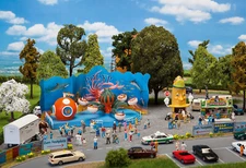 Faller 140341 HO 1:87 - Kit of a County Fair Set with Polyp