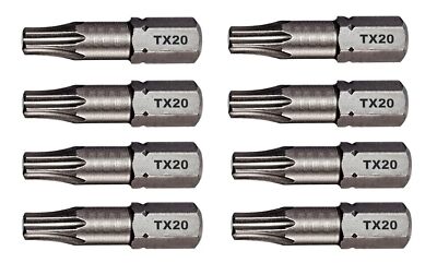 Tx20 Profi Torx 8 St. Torx Bits mit Mehrfachkaufrabattierung