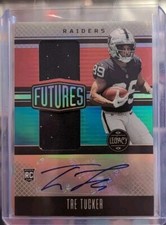 TRE TUCKER 2023 Panini Legacy FUTURES Silver Rookie RC Jersey Patch Auto /249